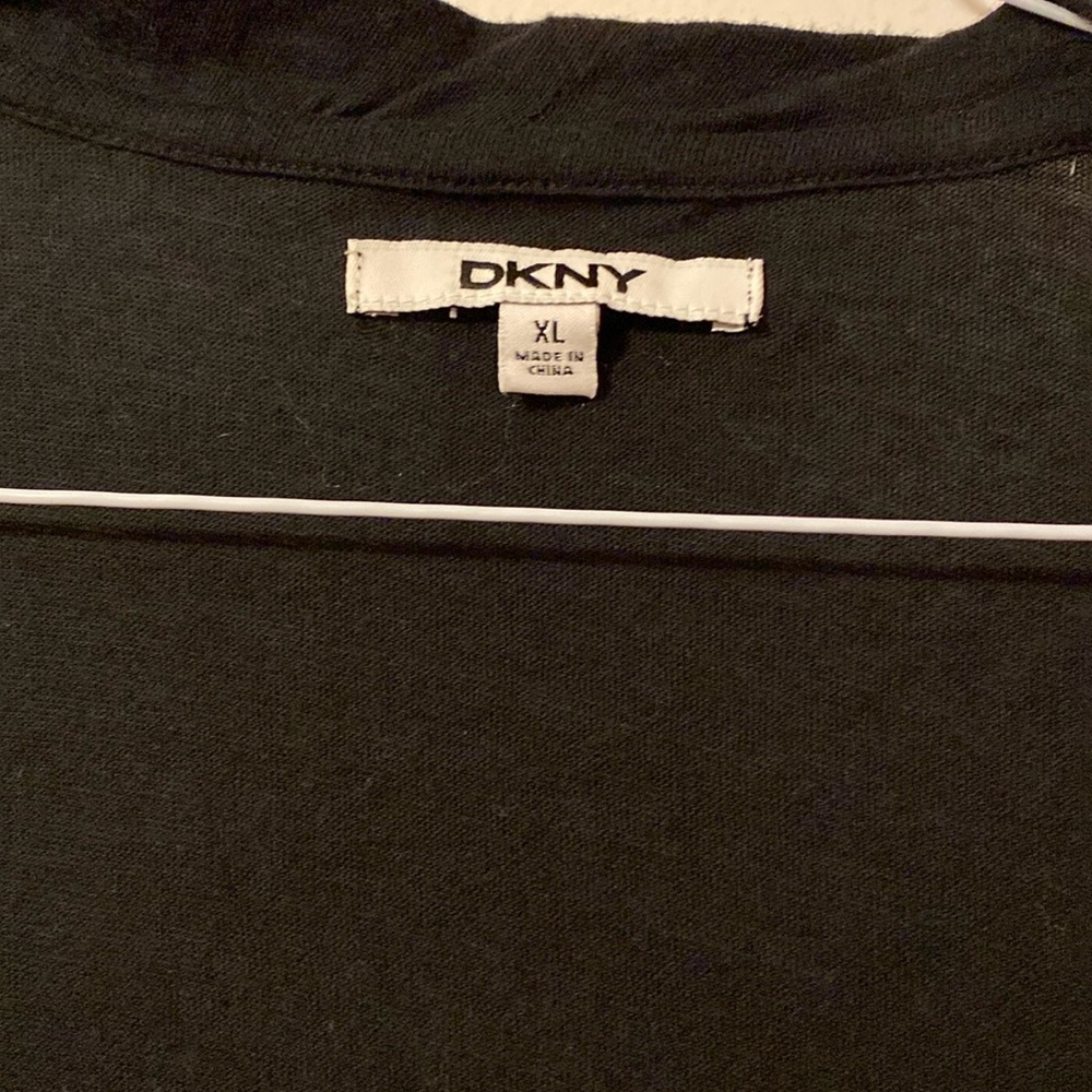 DKNY size XL black sweater